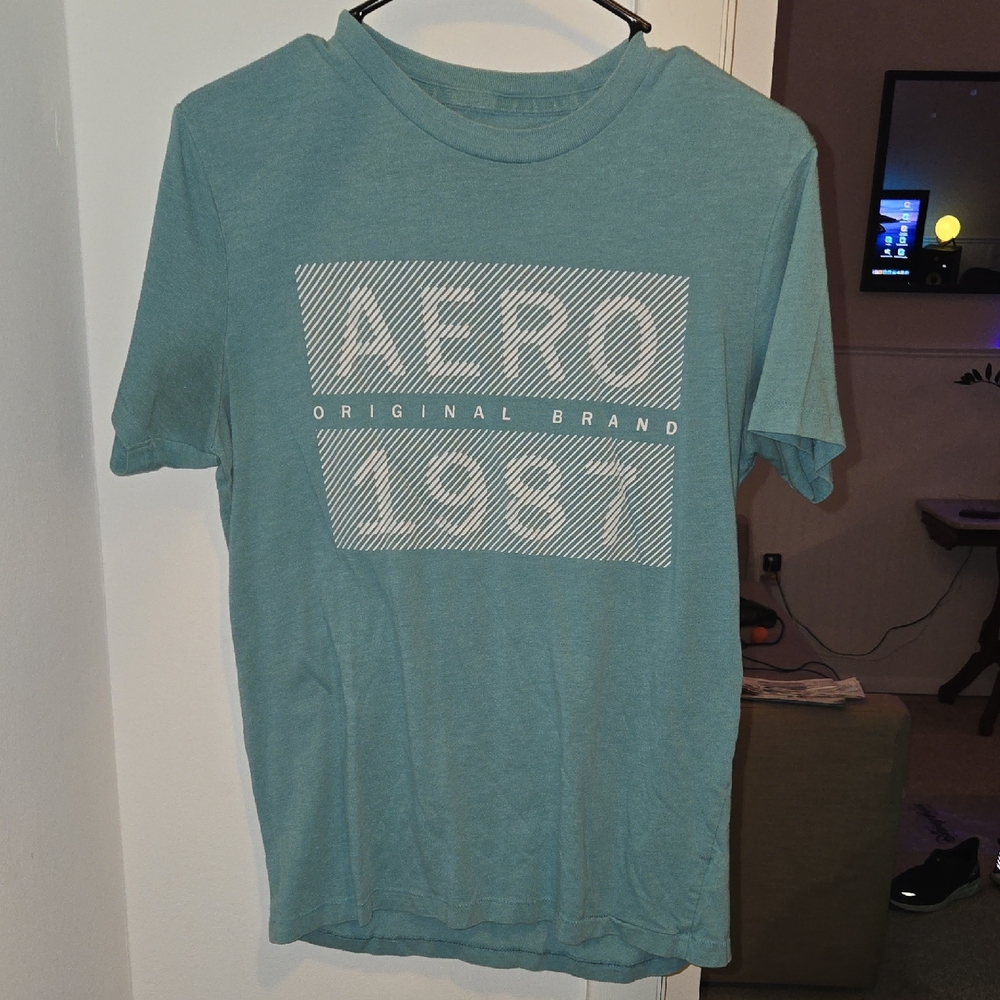 Aeropostale Teal Short Sleeve Tee